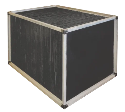 Polymer plate heat exchangers