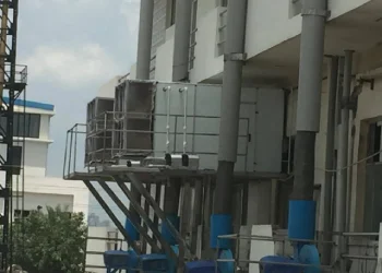 vertical air treatment unit