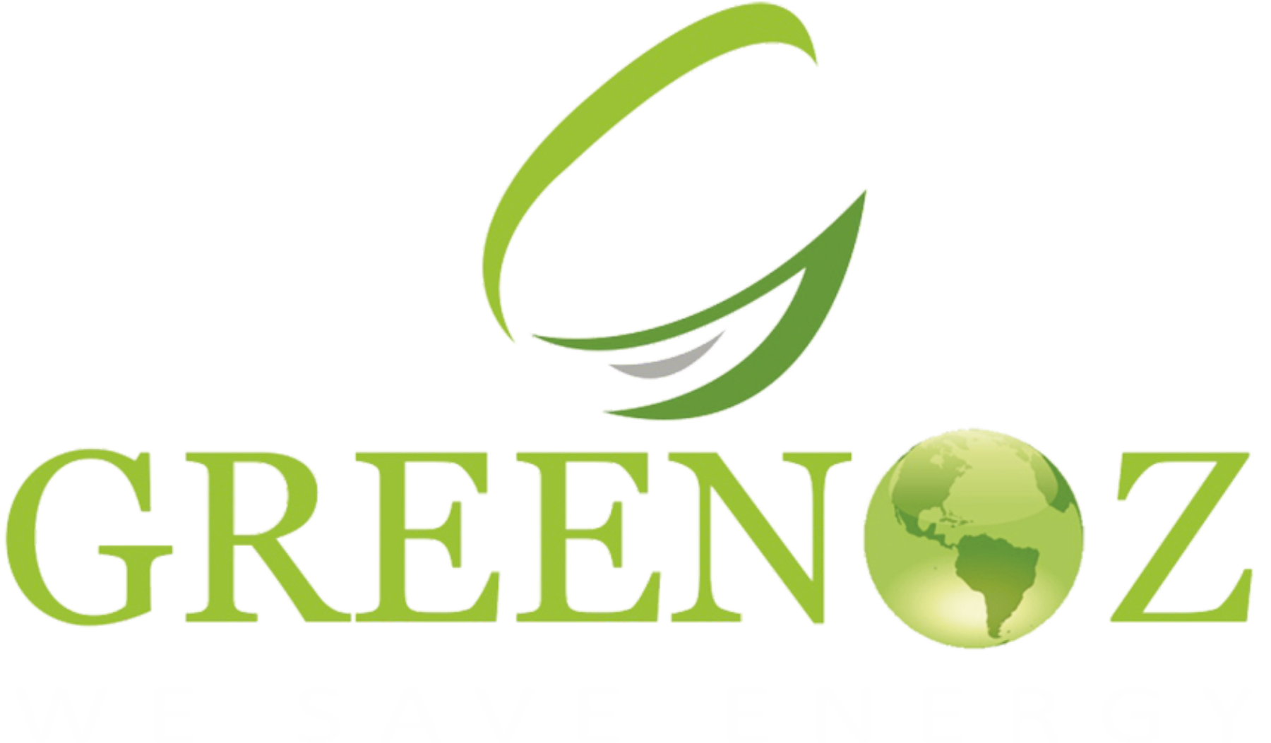 Greenoz white Logo